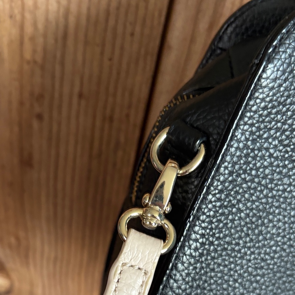 Kate Spade Black and White Satchel - Picture 6 of 11